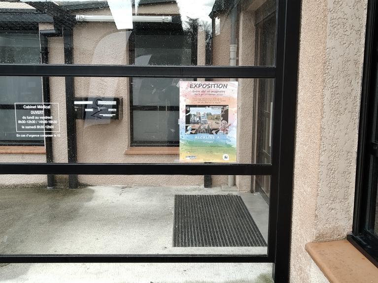 Affiche extérieure cabinet médical